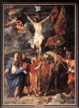 Golgotha ​​Baroque biblique Anthony van Dyck Peinture à l'huile